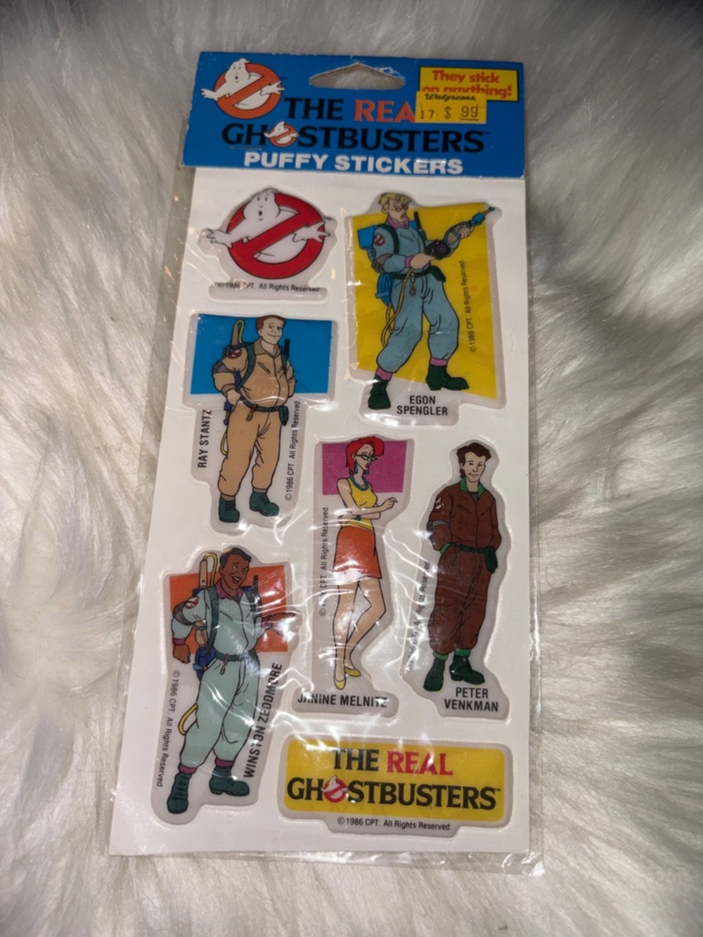 Puffy Stickers - Ghostbusters Brand - Multicolor